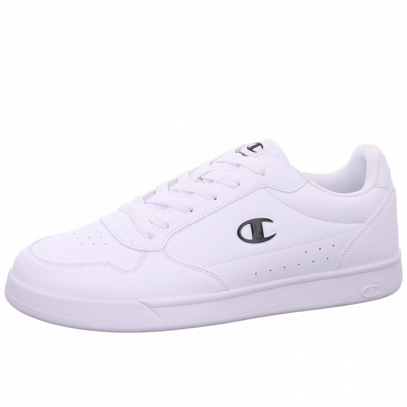 Champion New Court Low Sneaker in WW006 white