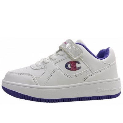 Champion RD18 Low PS sportlicher Schnürer in white/stone WW041