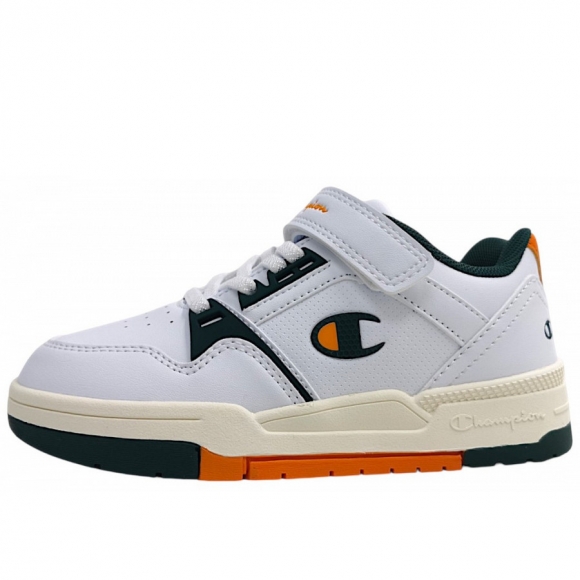 Champion RD18 Heritage Klettschuh in white/marine/orange