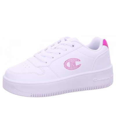 Champion Rebound Platform GS Sneaker in WW005 white