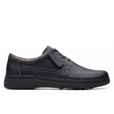 Clarks Schnürschuhe in Black Leather