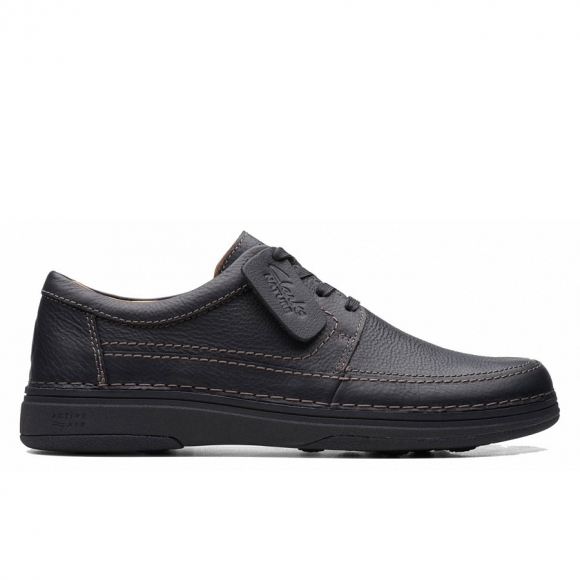Clarks Schnürschuhe in Black Leather