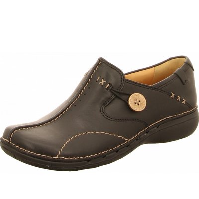 Clarks un loop Slipper in schwarz Clarks un loop Slipper in schwarz