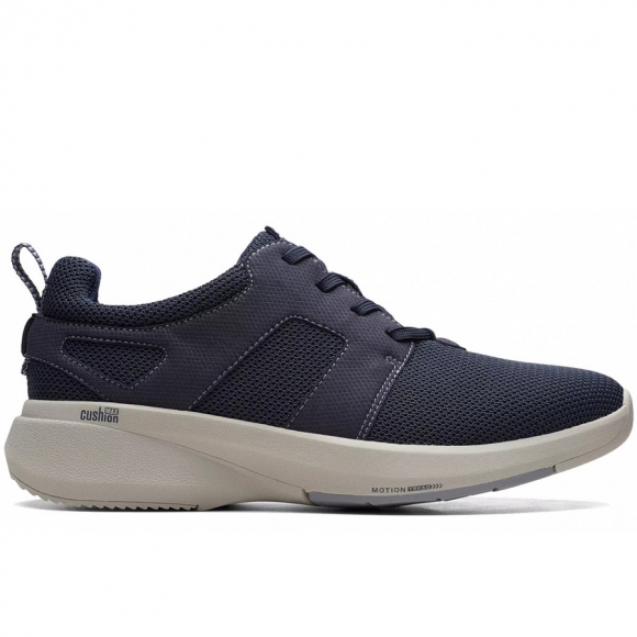 Clarks in navy