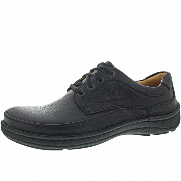 Clarks Nature Three Schnürer in black