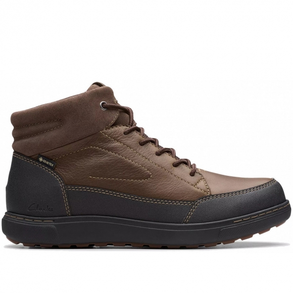 Clarks in dark brown