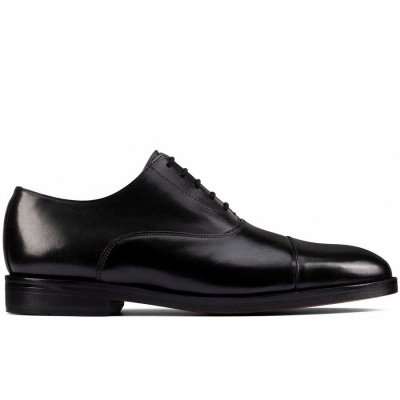 Clarks oliver cap 2 Schnürer in schwarz