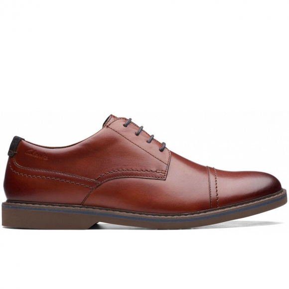 Clarks Schnürschuhe in dark tan