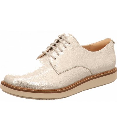Clarks glick darby Schnürer in silber, platin Clarks glick darby Schnürer in silber, platin