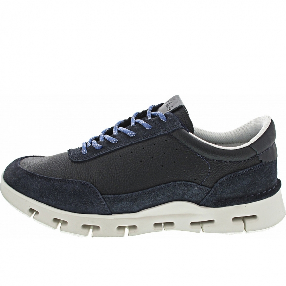 Clarks Nature X One sportlicher Schnürer in navy combi