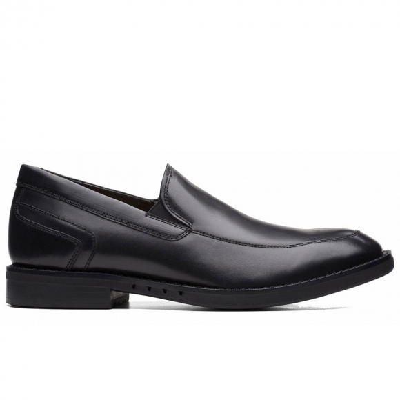 Clarks Business Schuhe in Black Leather