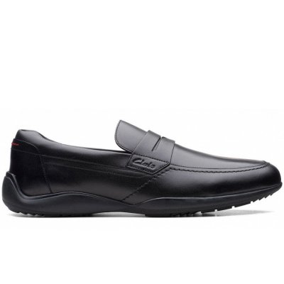 Clarks konrad penny Slipper in schwarz Clarks konrad penny Slipper in schwarz