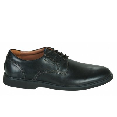 Clarks in Black Leather