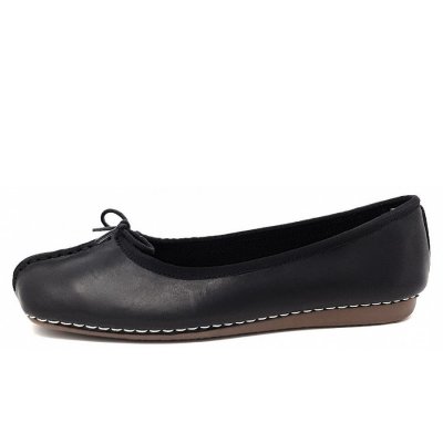 Clarks Freckle Ice Ballerina in Black Clarks Freckle Ice Ballerina in Black