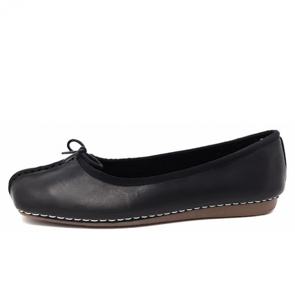 Clarks Freckle Ice Ballerina in Black Clarks Freckle Ice Ballerina in Black