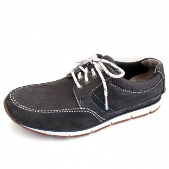 Clarks sportive Schnürer in blau