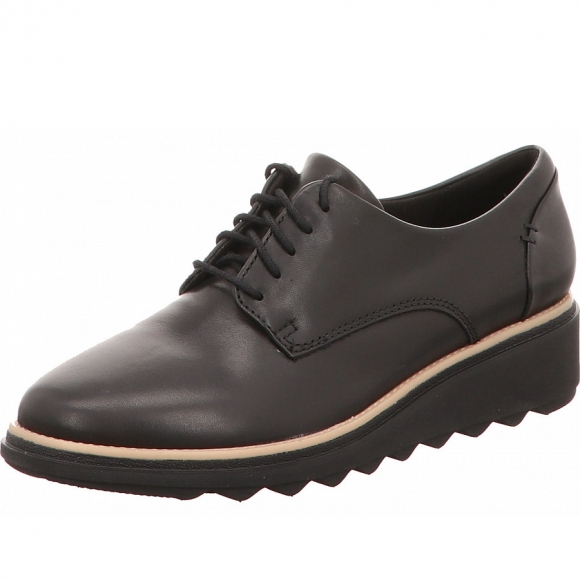 Clarks sharon noel Schnürer in schwarz