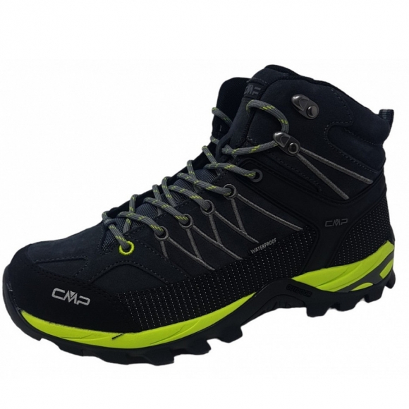 CMP Rigel Mid Wanderstiefel in anthrazit lime green