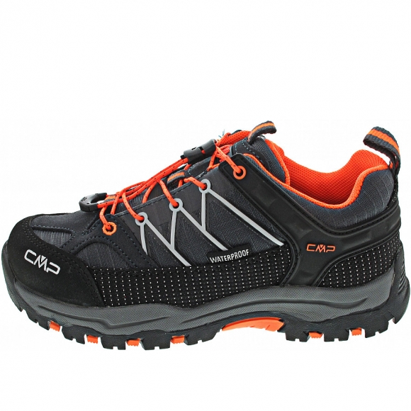 CMP Kids Rigel Low Trekking Wanderschuh in antracite-flash orange
