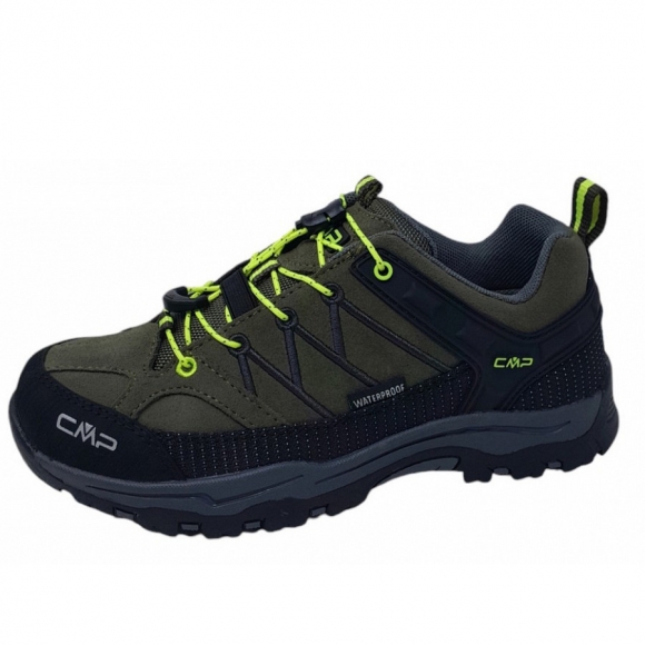 CMP Rigel LOw WP Wanderschuh in olive yellow flud