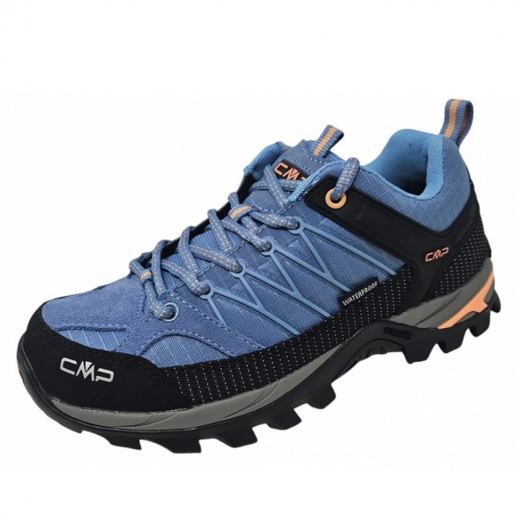 CMP Rigel Low Wanderschuh in hellblau orange
