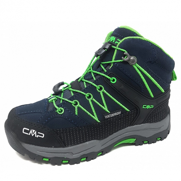 CMP Rigel MID Kids Wanderschuh in blau grün
