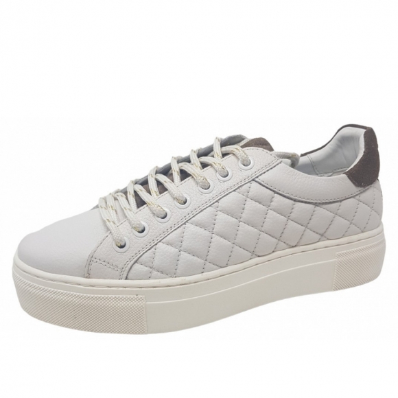 Copenhagen Shoes Sneaker in white taupe