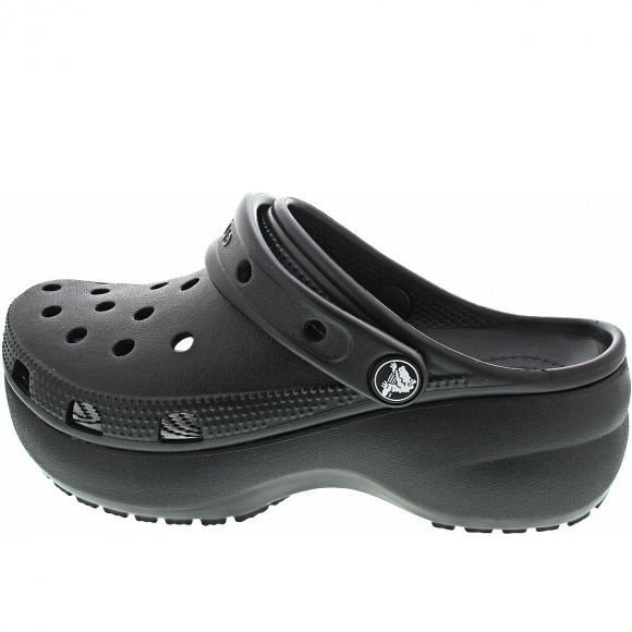 Crocs Classic Platform Clog Clogs in black