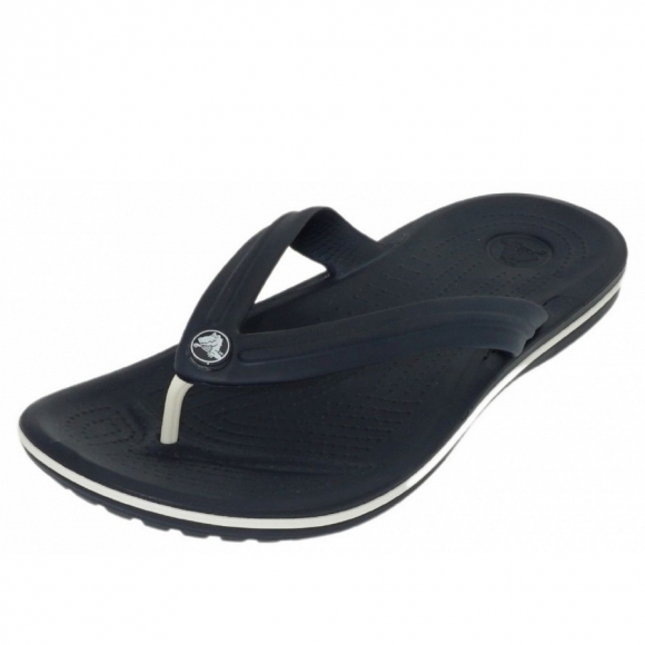 Crocs Crocband Flip Pantolette in 8 Navy