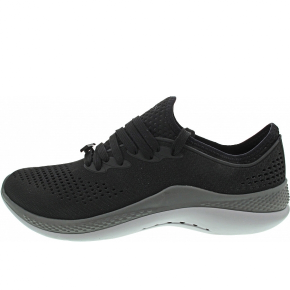 Crocs Lite Ride 360 Pacer M sportlicher Schnürer in black-slate grey