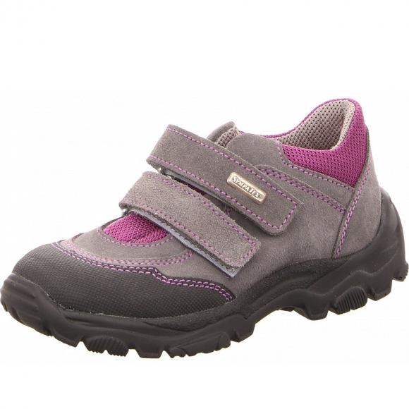 Däumling Halbschuhe in grau kombi