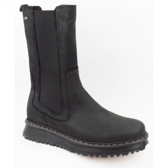 Däumling Country TEX schwarz ZIP Stiefelette in schwarz