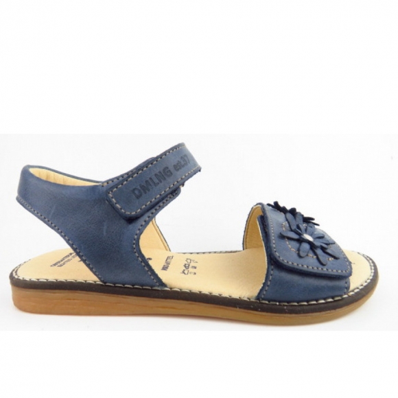 Däumling Virginia Chalk jeans Sandale in jeans