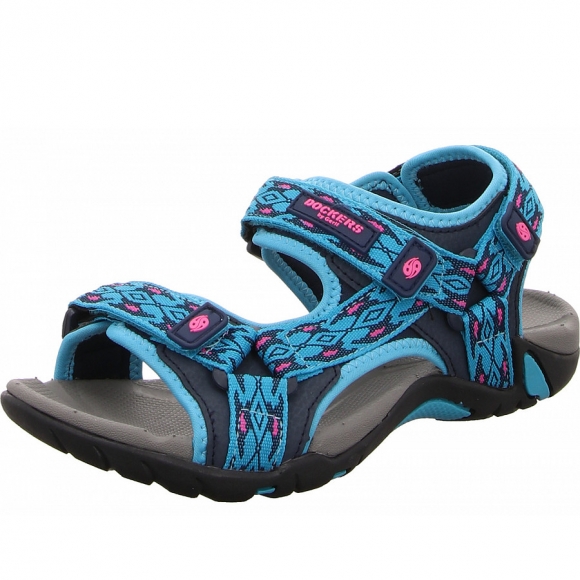 Dockers by Gerli Sandalette in blau kombi.