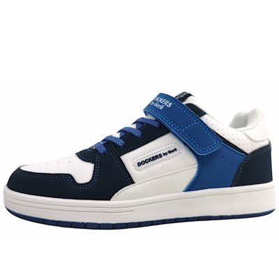 Dockers by Gerli Klettschuh in blau-multi 606 Dockers by Gerli Klettschuh in blau-multi 606