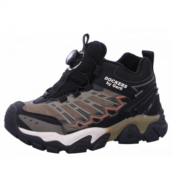 Dockers by Gerli Winterstiefel in 185 schwarz khaki