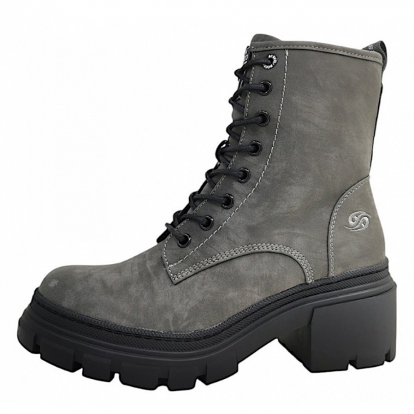 Dockers by Gerli Schnürstiefel in 221 dk.grau/schwarz