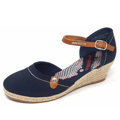 Dockers by Gerli Sandalette in navy rot Dockers by Gerli Sandalette in navy rot
