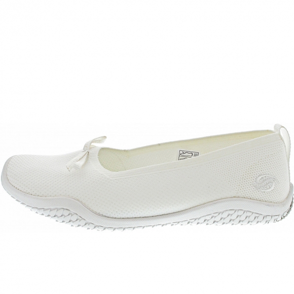 Dockers by Gerli Ballerina in weiss-grau
