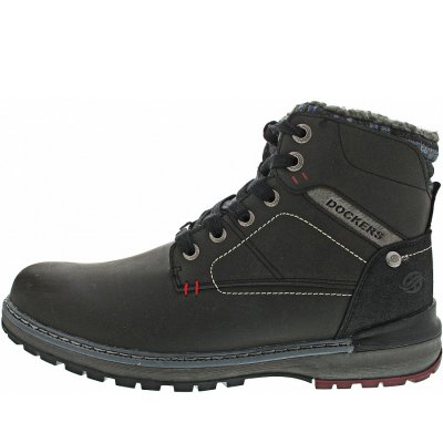 Dockers by Gerli Boots in schwarz-grau