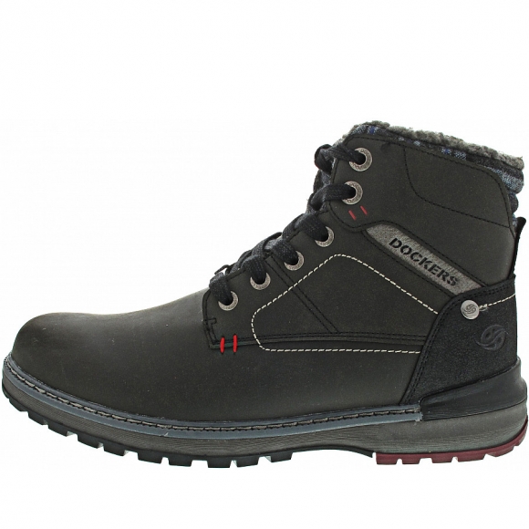 Dockers by Gerli Boots in schwarz-grau