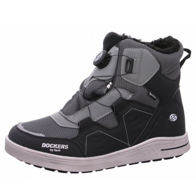 Dockers by Gerli Sneaker high in 120 schwarz grau Dockers by Gerli Sneaker high in 120 schwarz grau