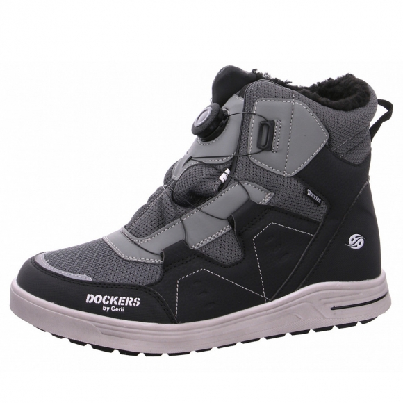 Dockers by Gerli Sneaker high in 120 schwarz grau