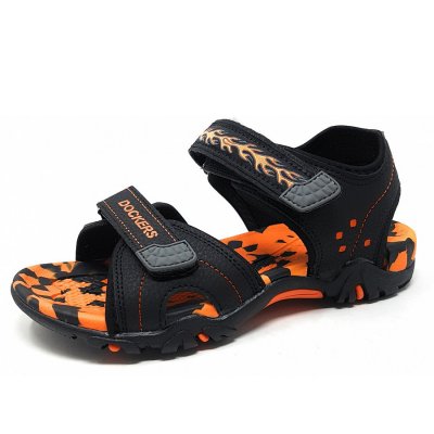 Dockers by Gerli Sandale in schwarz-orange