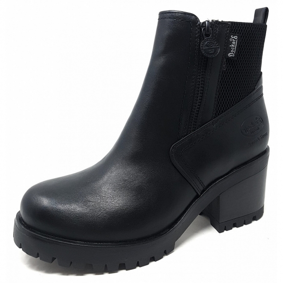 Dockers by Gerli Stiefelette in schwarz dkl. grau
