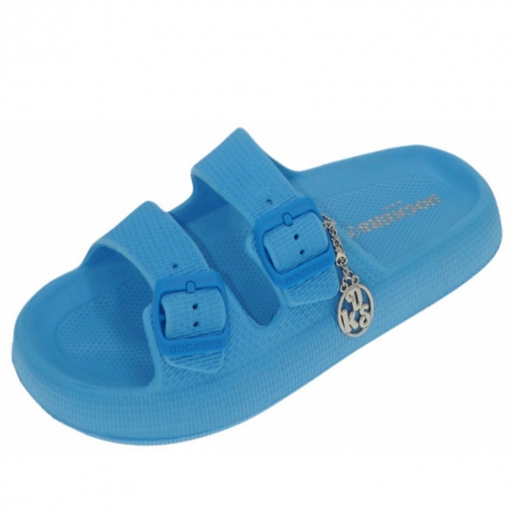 Dockers by Gerli bade pantolette baby blue Pantolette in 8 baby blau