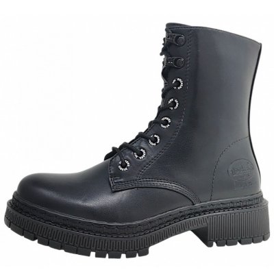 Dockers by Gerli Schnürstiefel in schwarz 100
