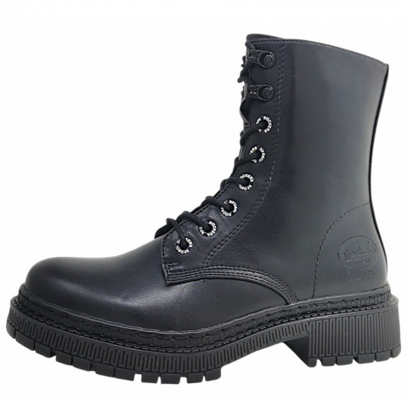 Dockers by Gerli Schnürstiefel in schwarz 100