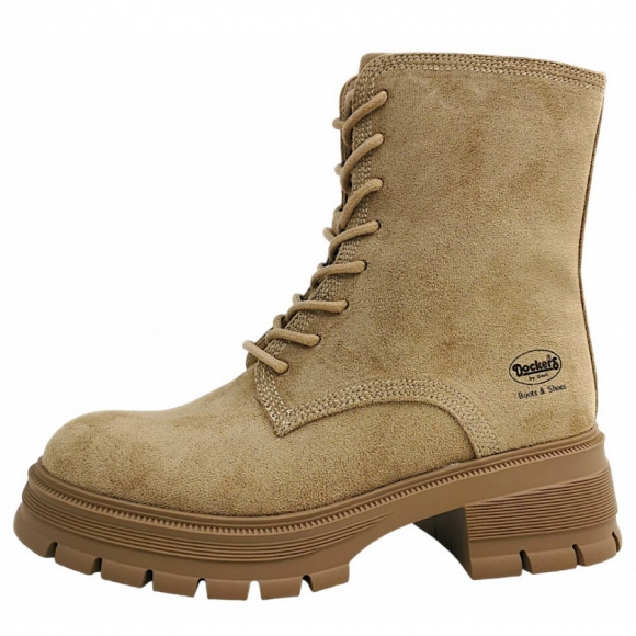Dockers by Gerli Schnürstiefel in sand 450