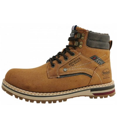 Dockers by Gerli Schnürstiefel in cognac 470